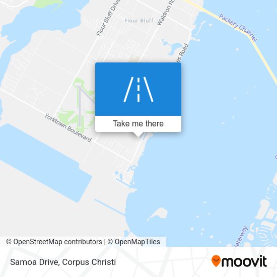 Samoa Drive map