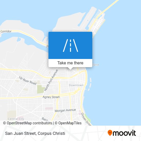 San Juan Street map