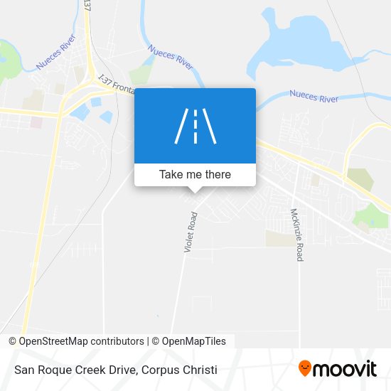 Mapa de San Roque Creek Drive