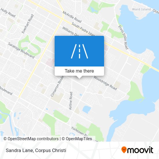 Mapa de Sandra Lane