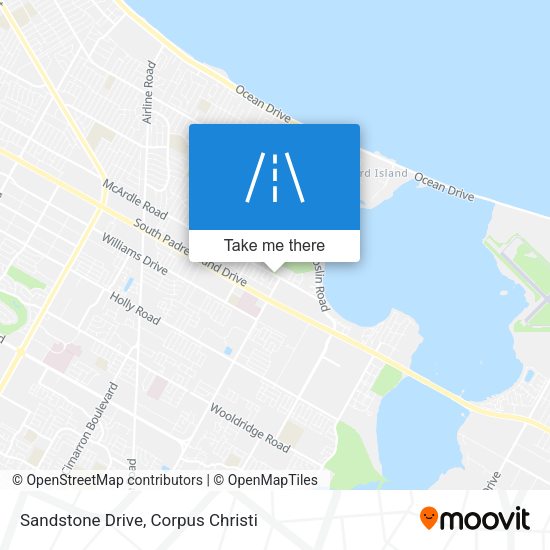 Sandstone Drive map
