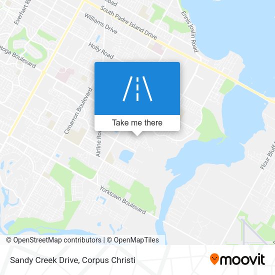 Sandy Creek Drive map