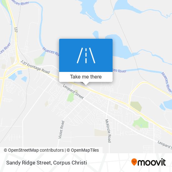 Mapa de Sandy Ridge Street