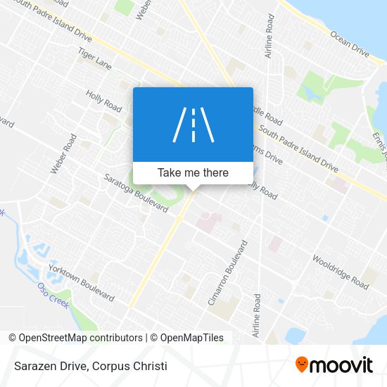 Mapa de Sarazen Drive