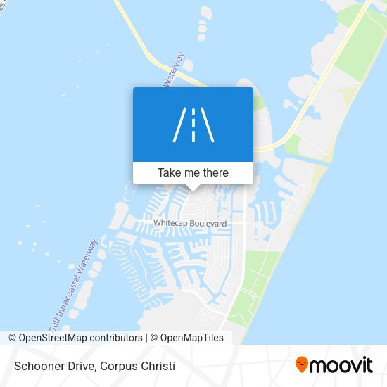 Schooner Drive map