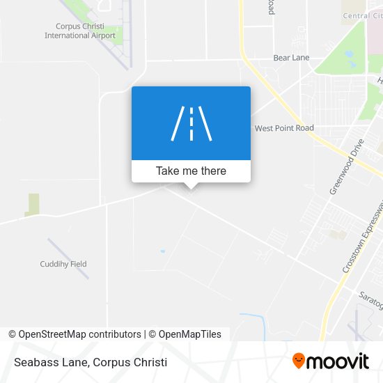 Seabass Lane map