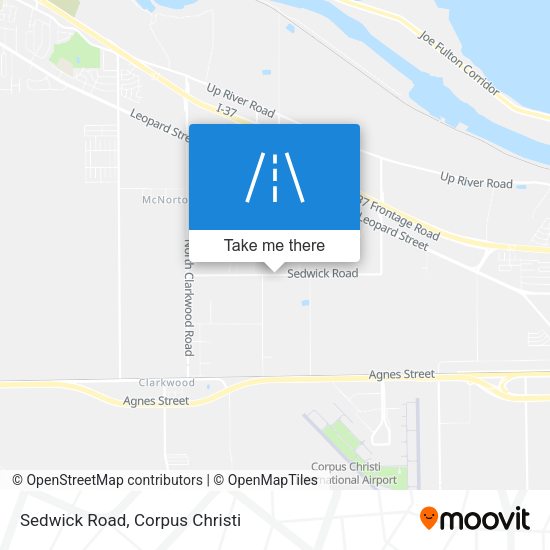 Mapa de Sedwick Road
