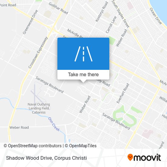 Mapa de Shadow Wood Drive