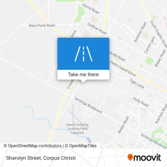 Sharolyn Street map