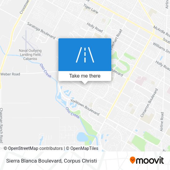 Mapa de Sierra Blanca Boulevard
