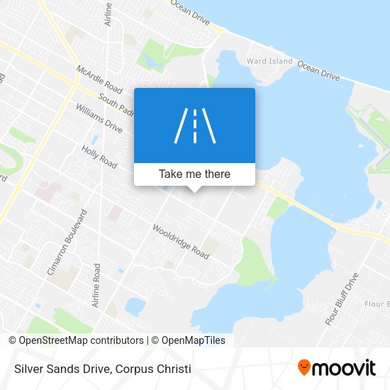 Silver Sands Drive map