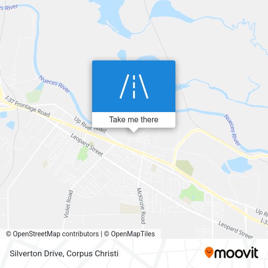 Mapa de Silverton Drive