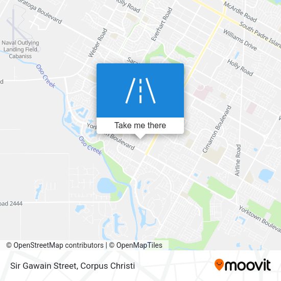 Sir Gawain Street map