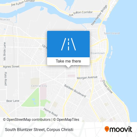 Mapa de South Bluntzer Street