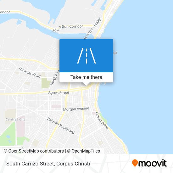 South Carrizo Street map