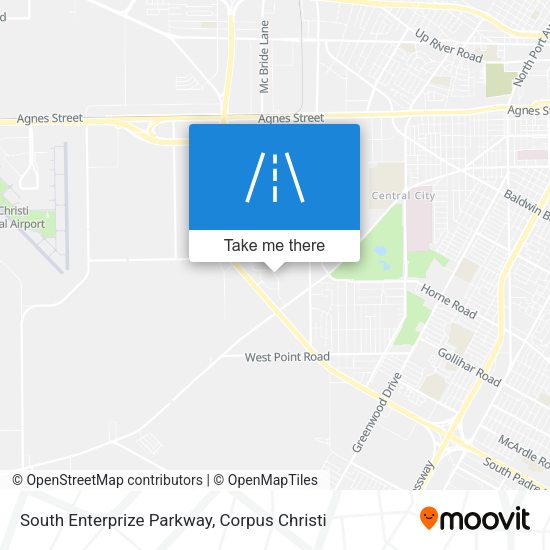 Mapa de South Enterprize Parkway