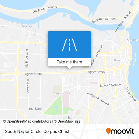 South Naylor Circle map