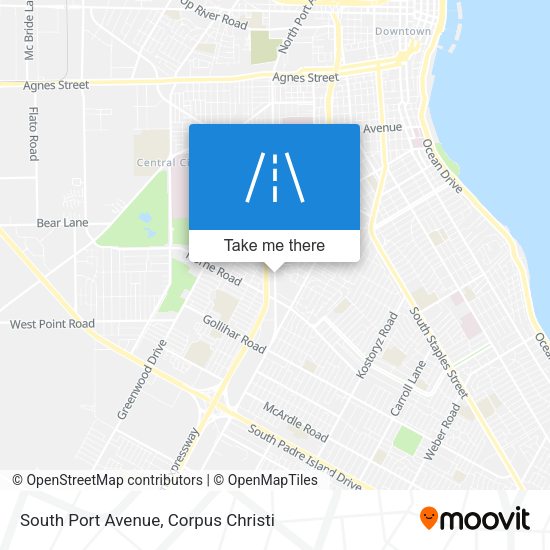 Mapa de South Port Avenue