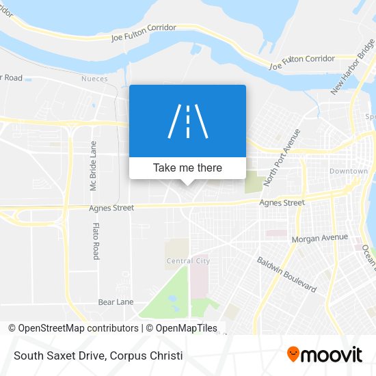 South Saxet Drive map