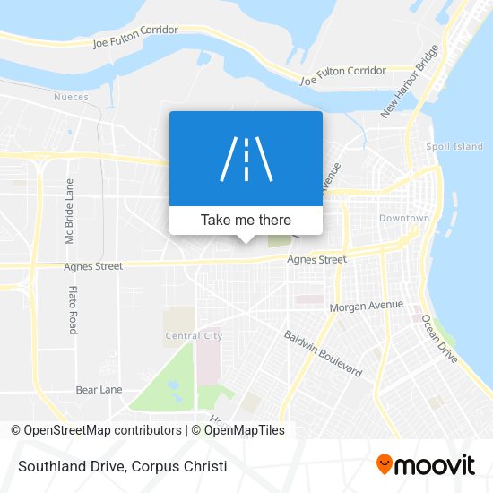 Southland Drive map