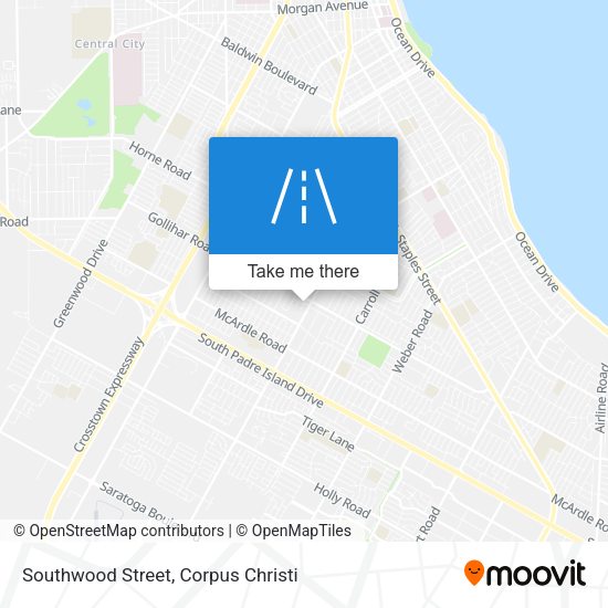Mapa de Southwood Street