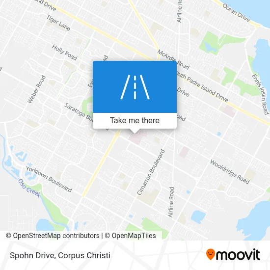 Spohn Drive map