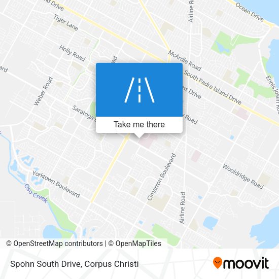 Spohn South Drive map