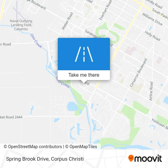 Spring Brook Drive map
