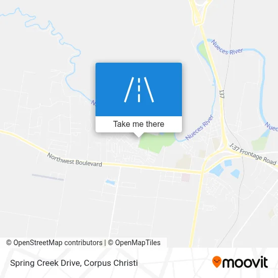 Spring Creek Drive map