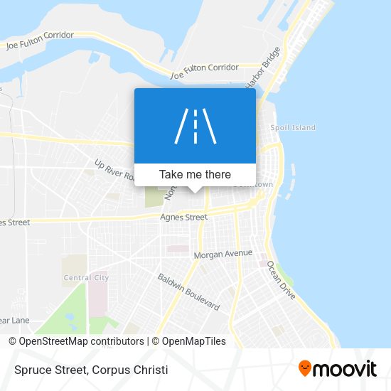 Mapa de Spruce Street
