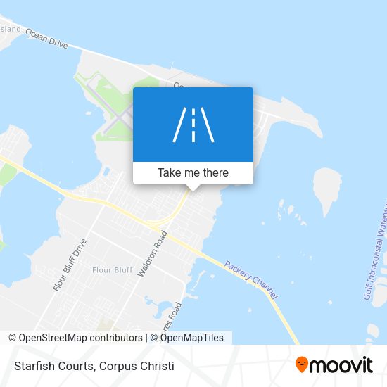 Starfish Courts map