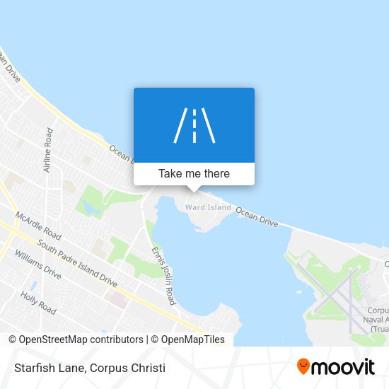 Mapa de Starfish Lane