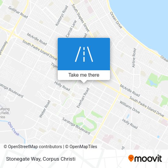 Stonegate Way map
