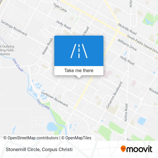 Stonemill Circle map