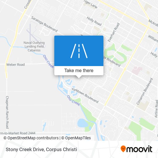 Mapa de Stony Creek Drive