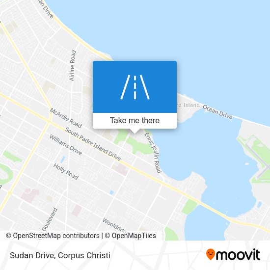 Mapa de Sudan Drive