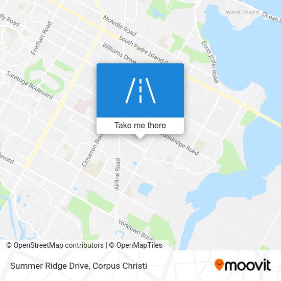 Summer Ridge Drive map