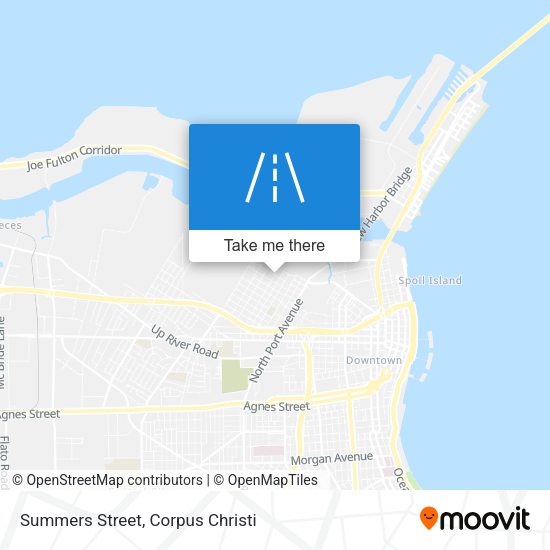 Summers Street map