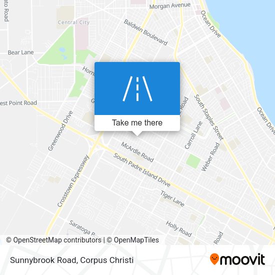 Sunnybrook Road map