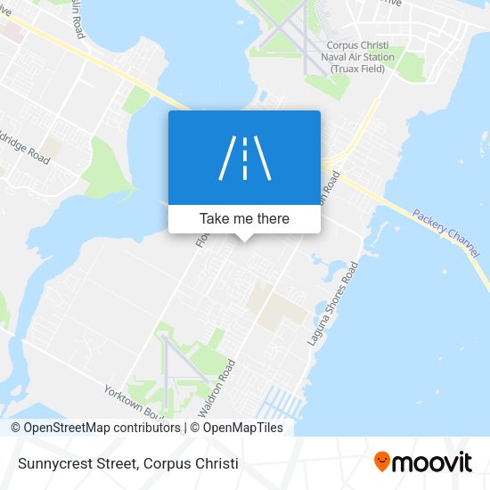 Sunnycrest Street map