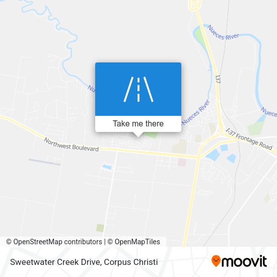 Sweetwater Creek Drive map