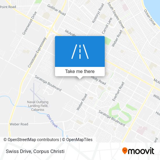 Mapa de Swiss Drive