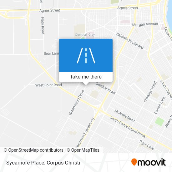 Sycamore Place map