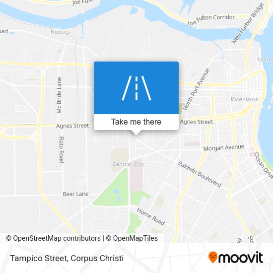 Mapa de Tampico Street
