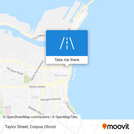 Mapa de Taylor Street