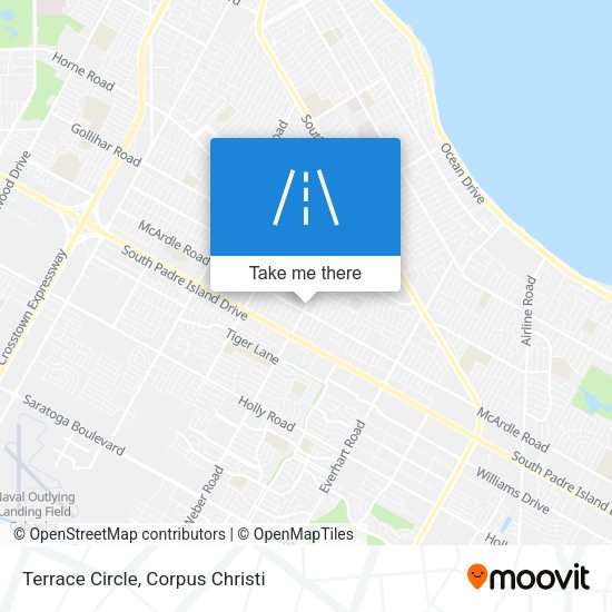 Mapa de Terrace Circle