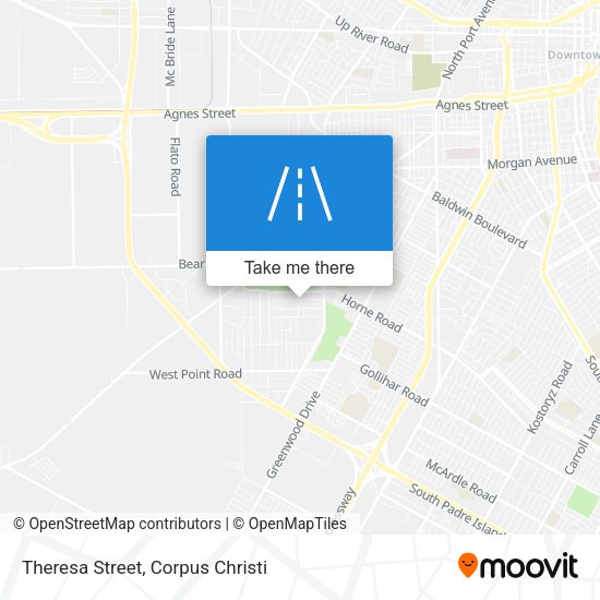 Mapa de Theresa Street