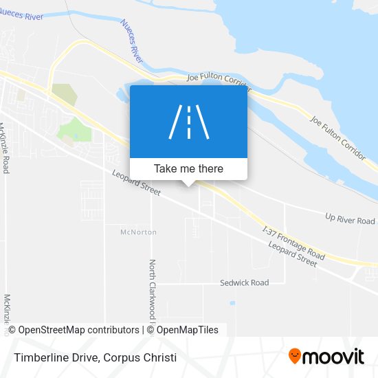 Timberline Drive map