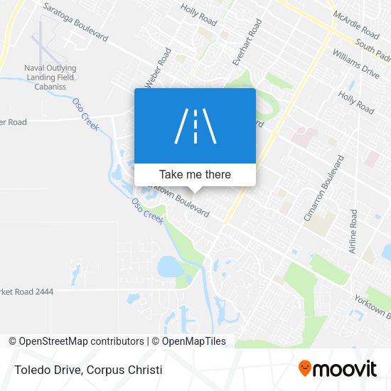 Mapa de Toledo Drive