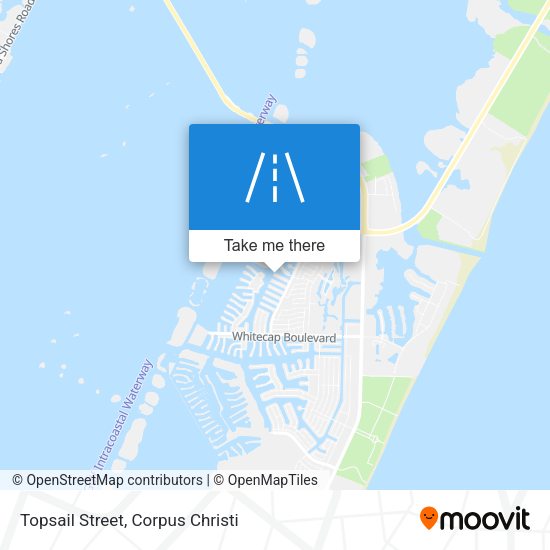 Topsail Street map